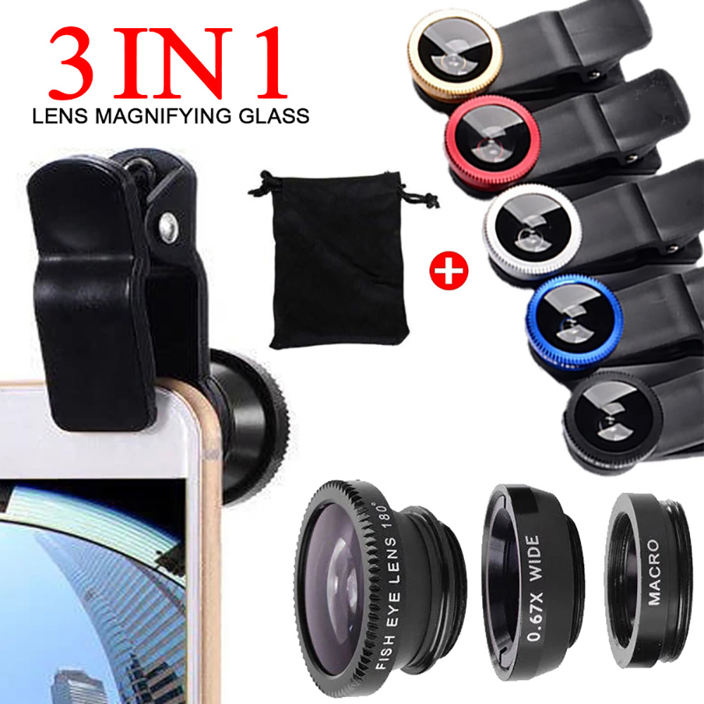 Photography Xiaomi - Universal 3 in 1 Fish Eye