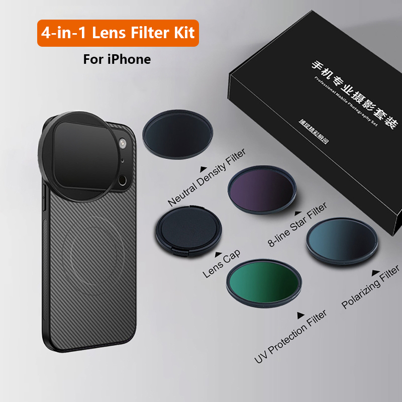 Nd Filter Set - 4 in 1 Lens 58mm Mobile