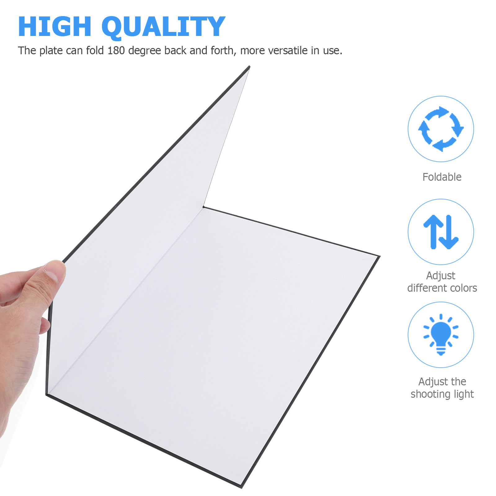 Photography Still Life - A4 Foldable Photography Reflector Cardboard Light