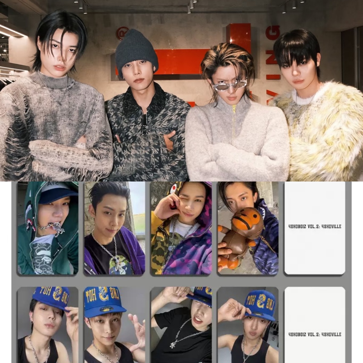 Photography Portfolio - 4PCS Kpop Hot Boy Group LNGSHOT