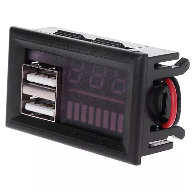 Light Meter Incident - 12V Battery Voltage And Power Display