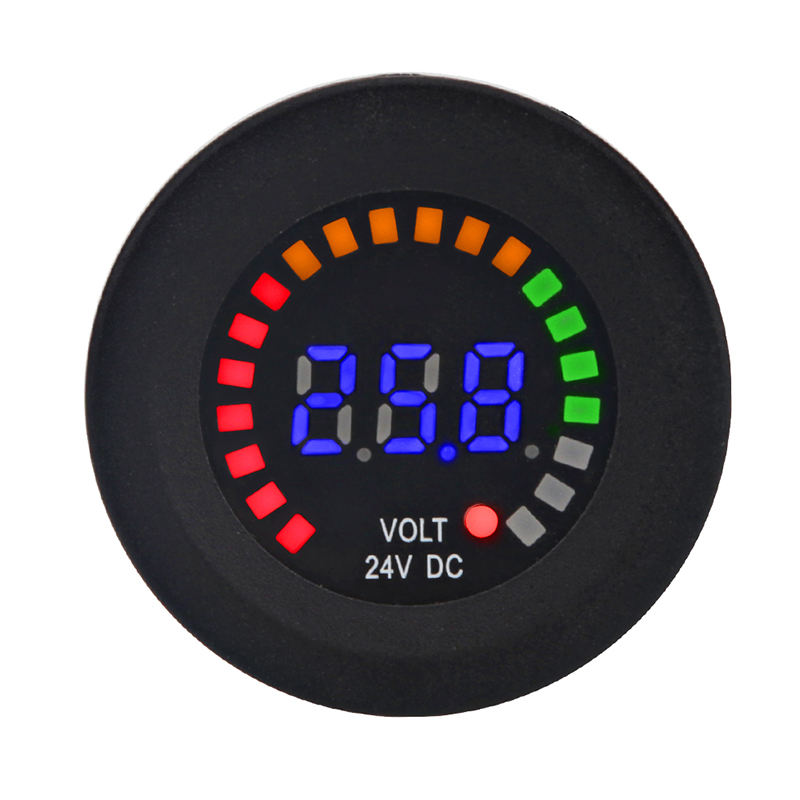Light Meter Incident - 24V 12V DC Voltmeter Color LED