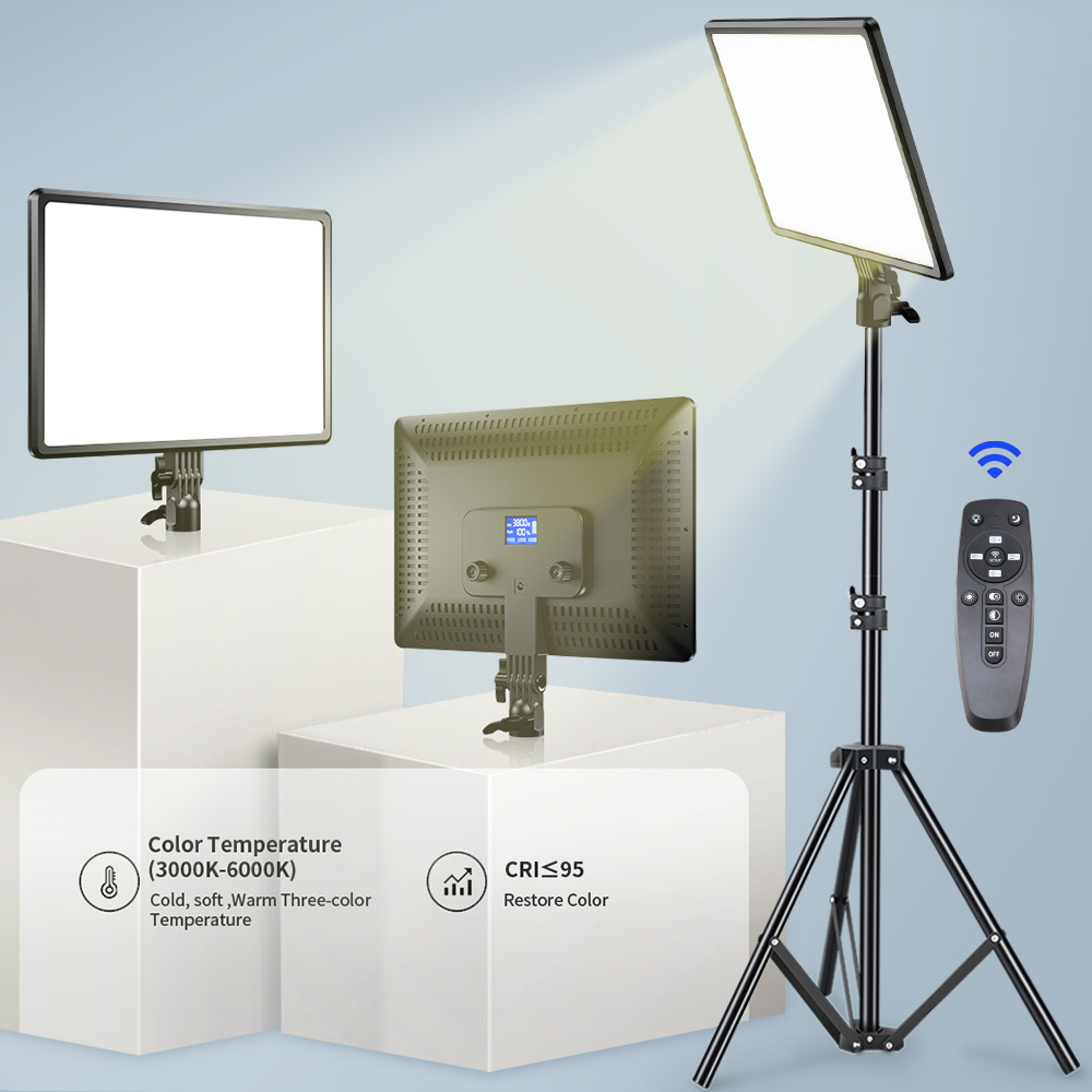 Photography Bulb - 10/14inch LED Video Light Panel Bi-Color