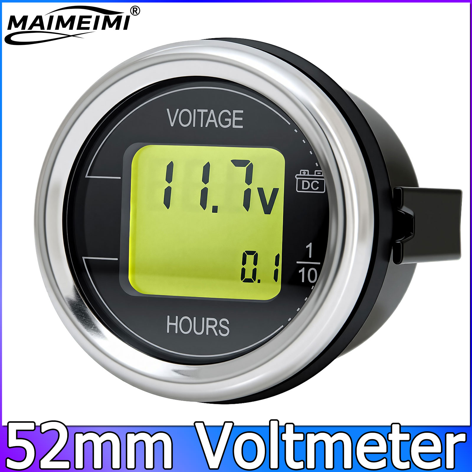 Light Meter Incident - DC 12V 24V Car Voltage Gauge