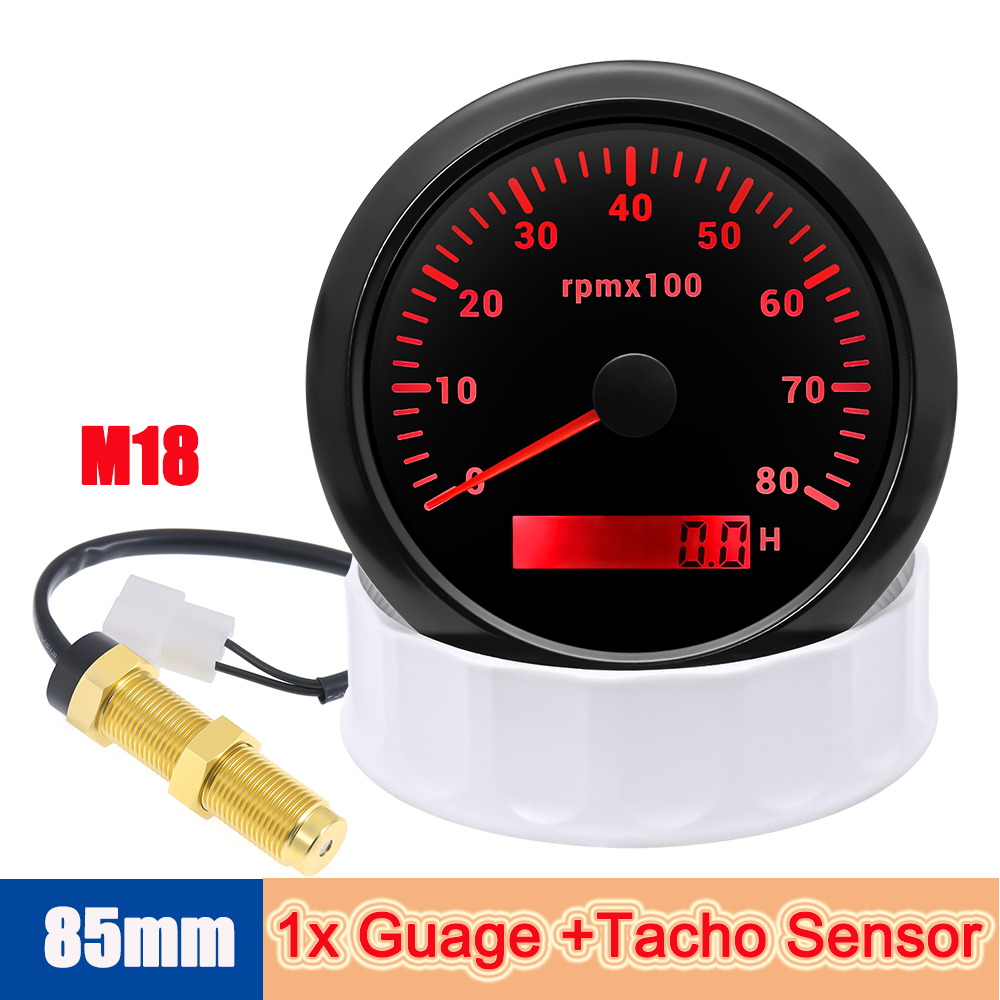 Light Meter Incident - Round Auto RPM Tachometer 8000 RPM