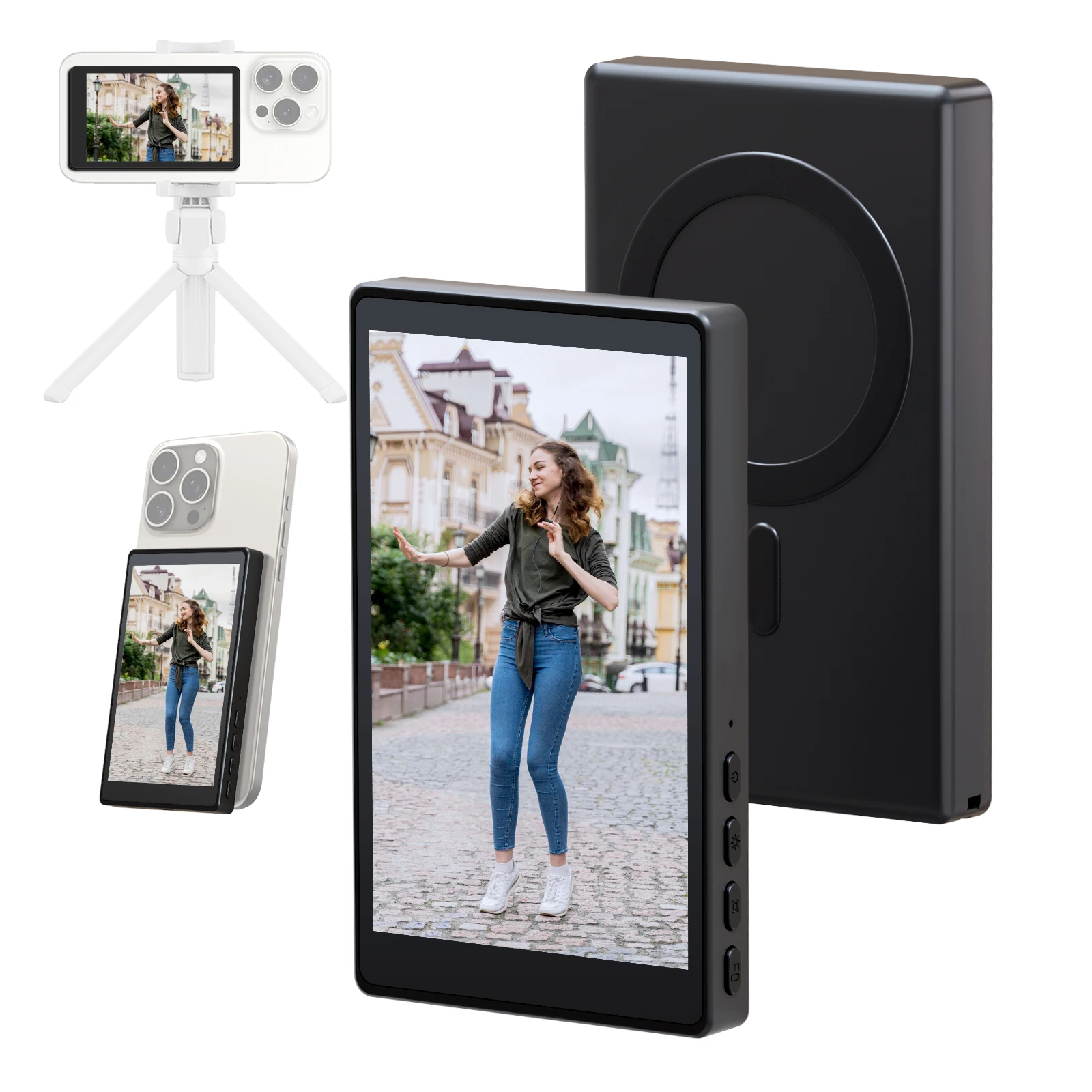 Photography Videography - Wireless Monitor Rear Camera Screen Smartphone