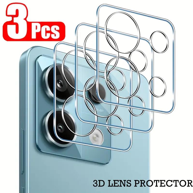 Photography Xiaomi - 3Pcs Clear 3D Lens Protector For