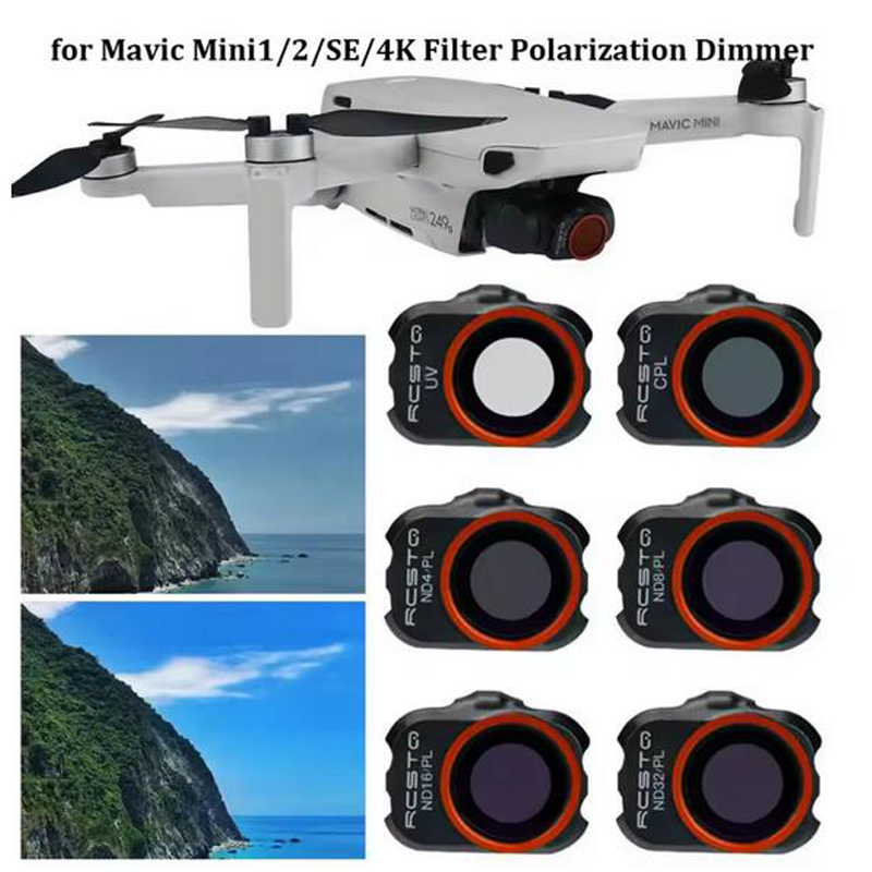 Nd Filter Set - Drone Filter For DJI Mini 2/Mini