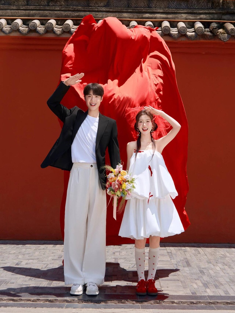 Photography Wedding - Morning Robe Wedding Dress Photography Studio