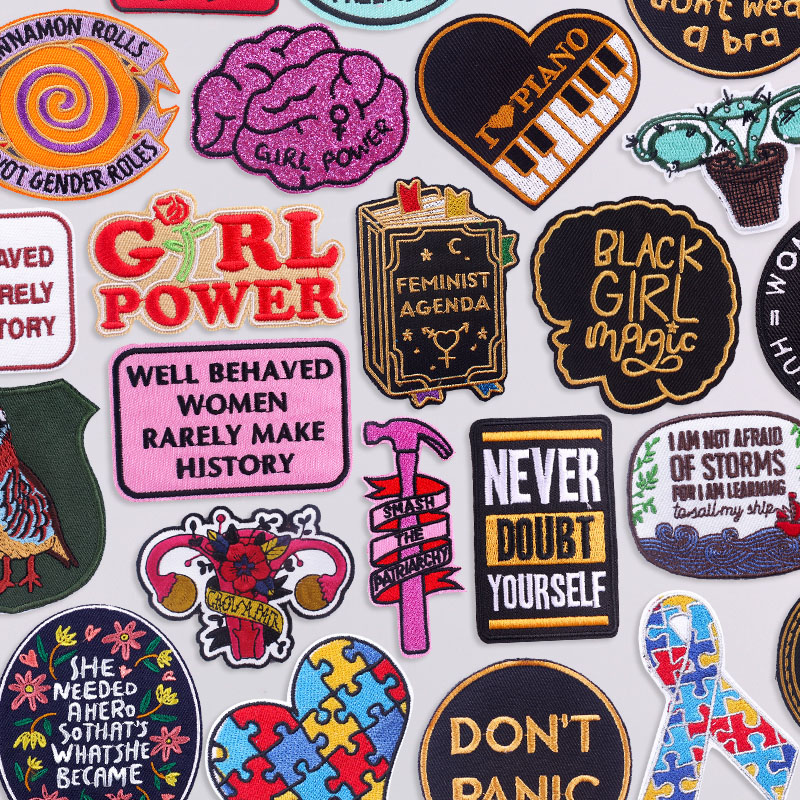 Photography Quotes - Girl Power Embroidery Patch Iron On