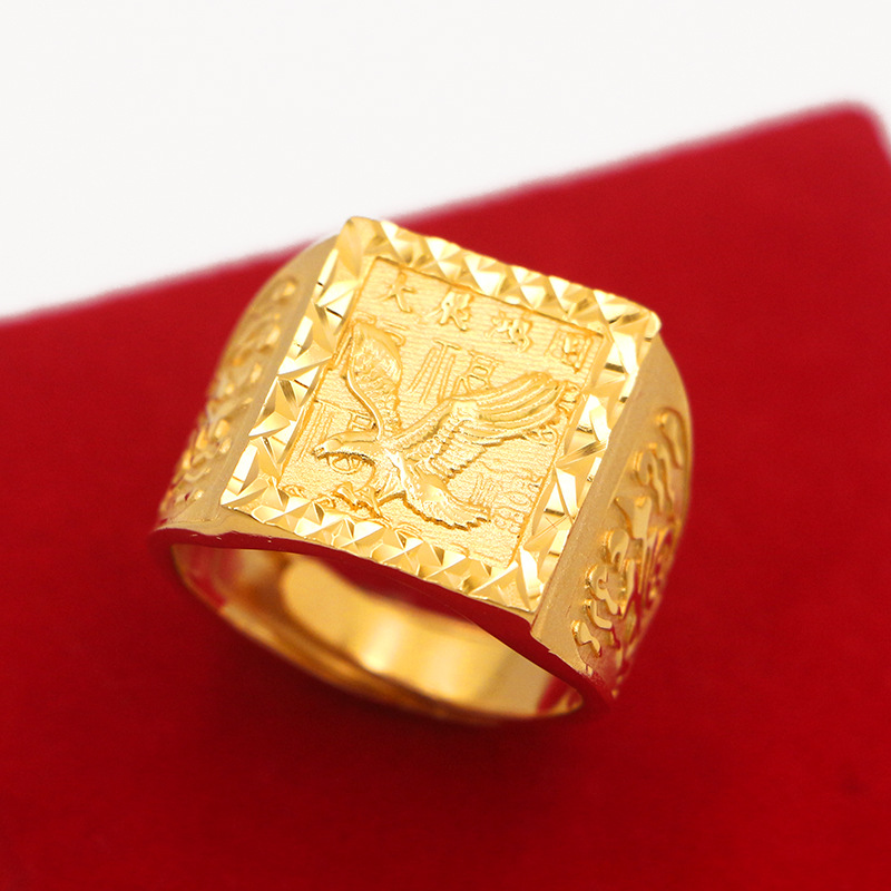Photography Yellow - Grand Ambition Ring Men's 24K Gold