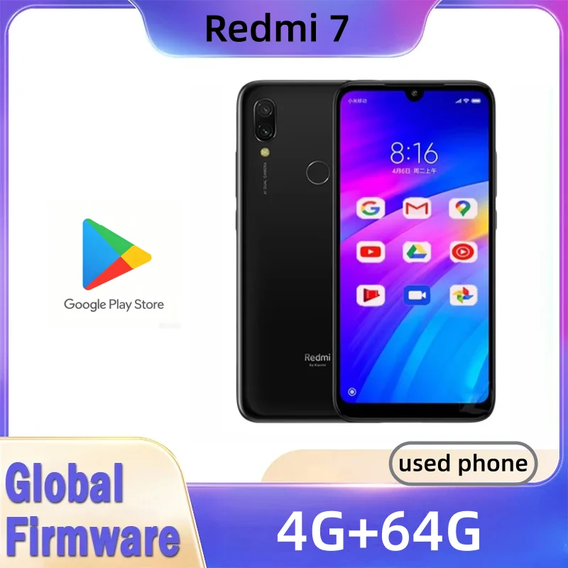 Photography Xiaomi - Xiaomi Redmi 7 Cellphone with Phone