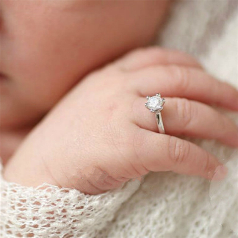 Photography Still Life - Newborn Photography Accessories Imitation Diamond Ring