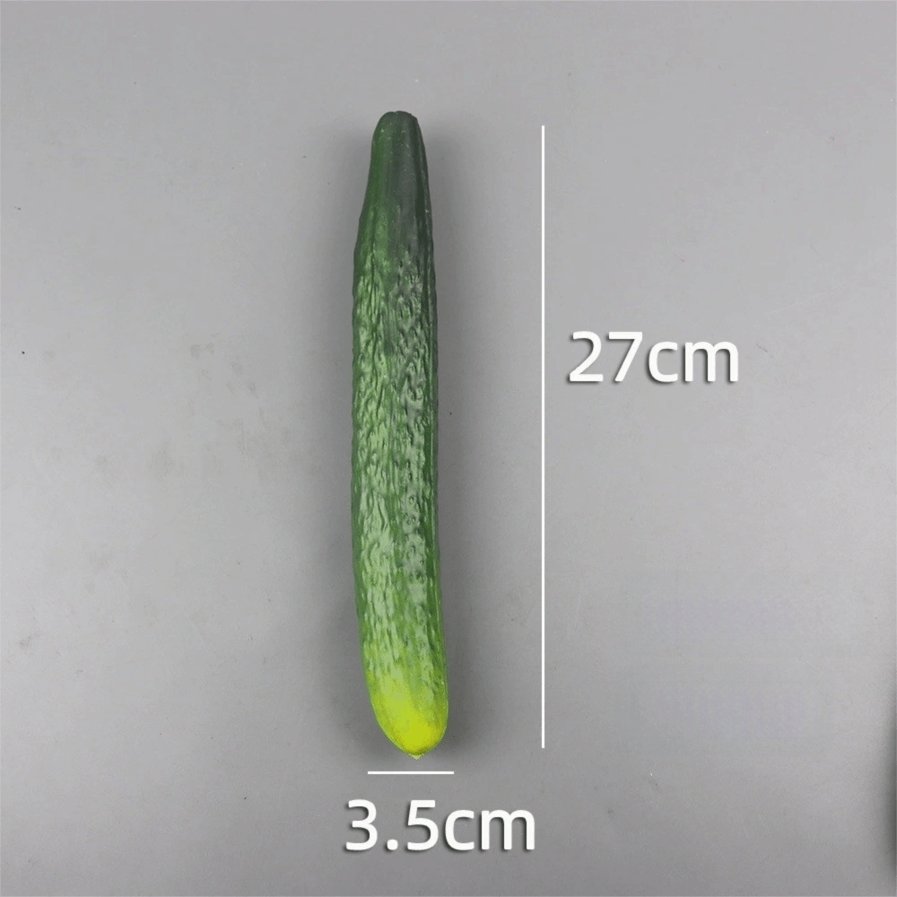 Photography Still Life - PU Artificial Vegetables Cucumber Aubergine Simulation