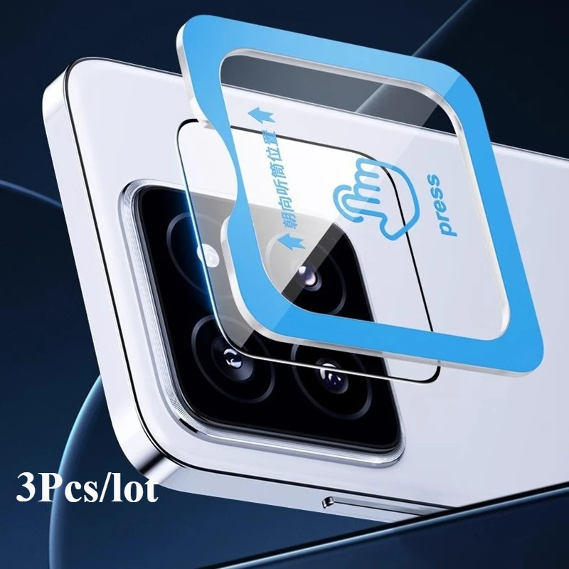 Photography Xiaomi - 3Pcs Camera Tempered Glass For Xiaomi