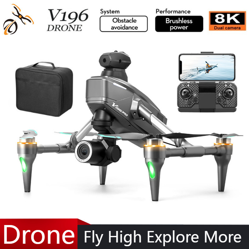 Photography Drone - 2025 V196 Automatic Obstacle Avoidance Drone