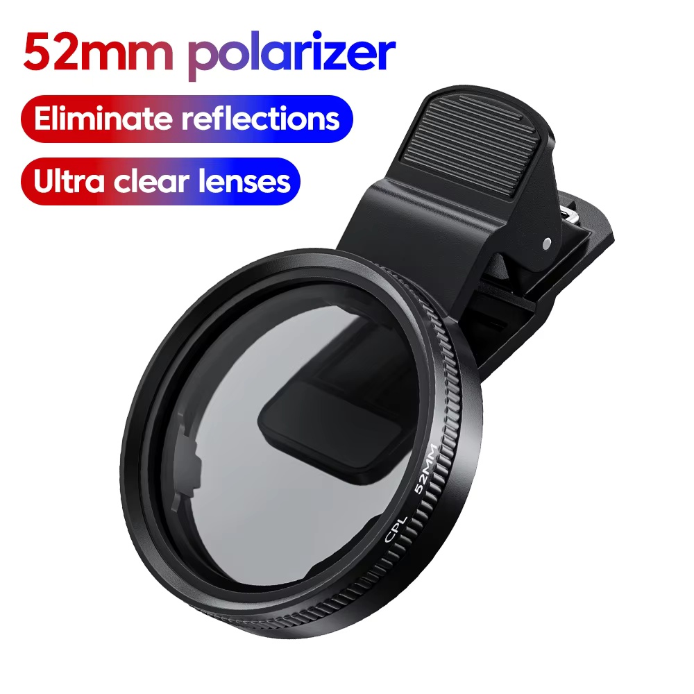 Photography Xiaomi - 52MM Circular Universal Portable Polarizer Camera