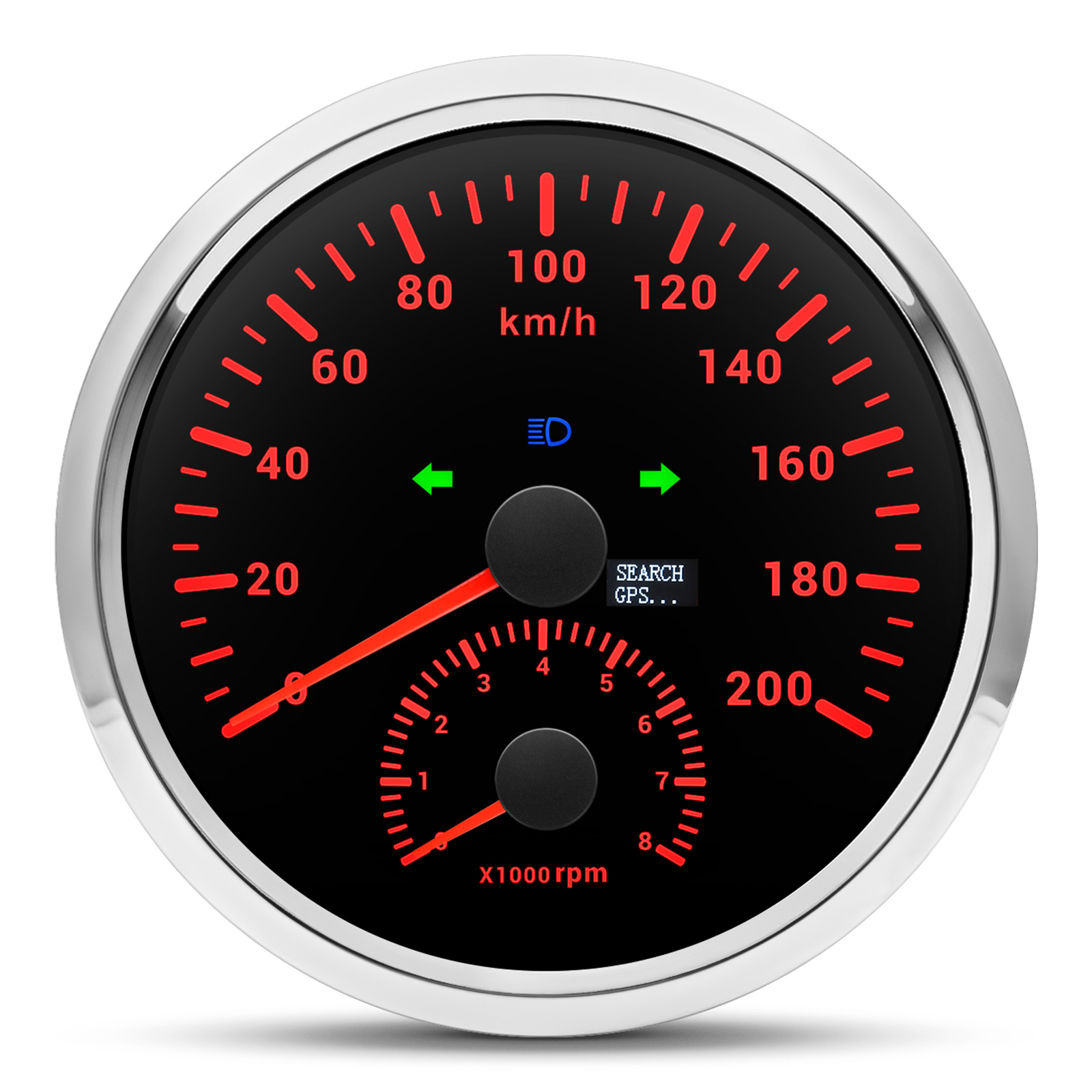 110mm Auto Speedometer Tachome - Light Meter Incident review and price
