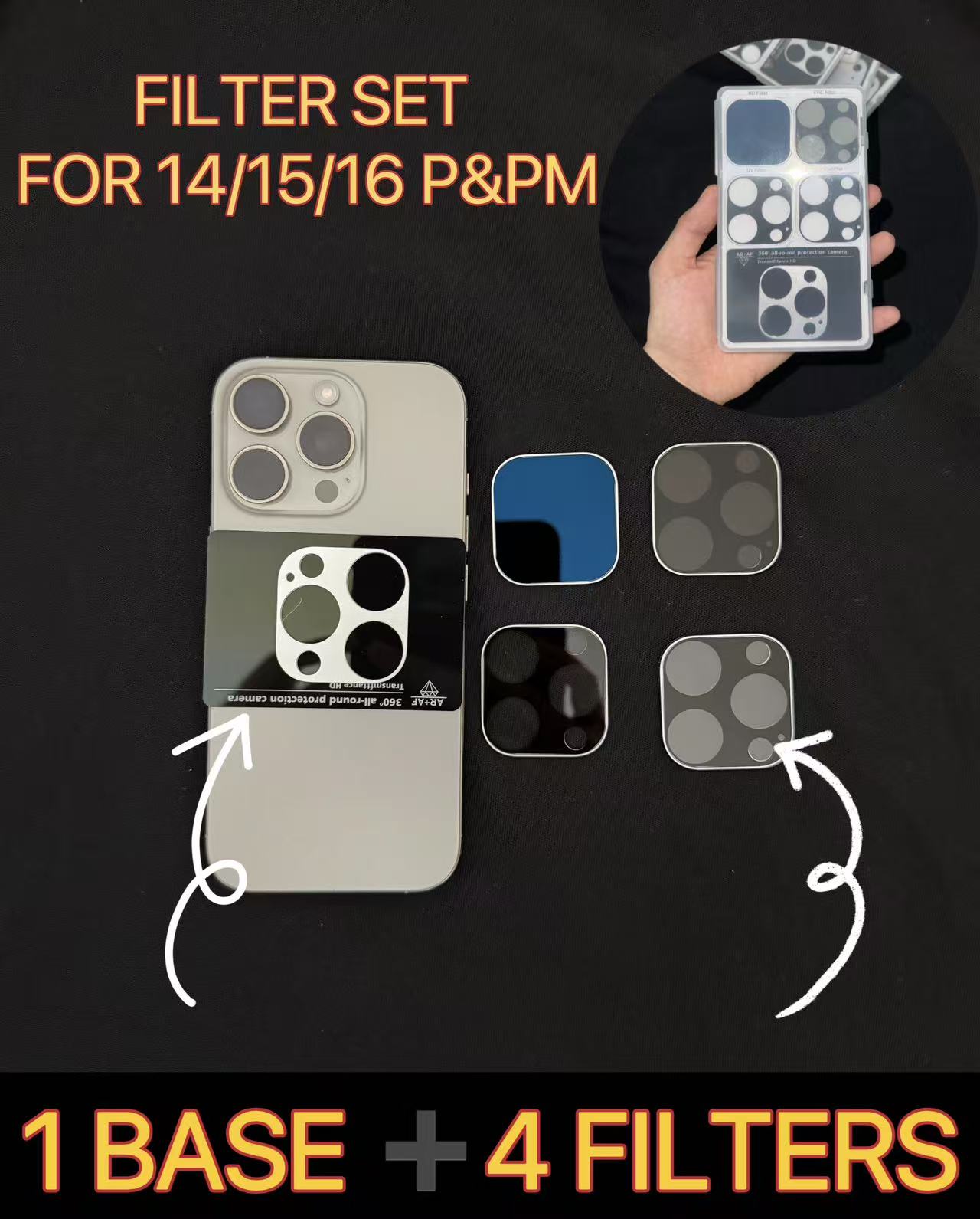 For iPhone 16 Pro Max ND-32 UV - Nd Filter Set review and price