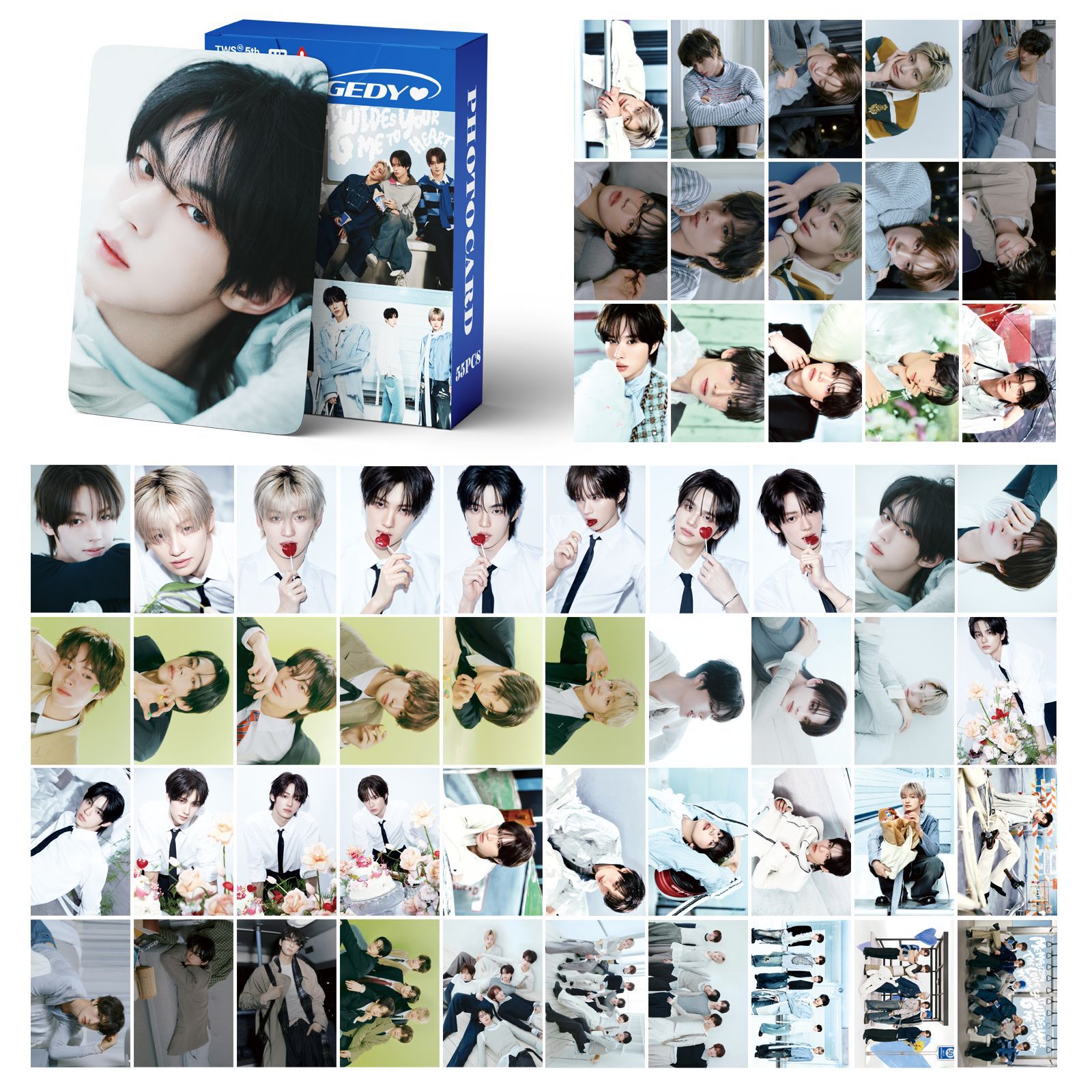 55pcs TWS New Album NO TRAGEDY - Photography Portfolio review and price