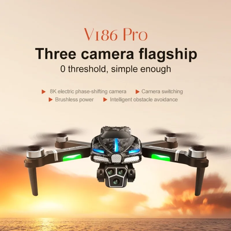New V186 Pro Drone Professiona - Photography Drone review and price