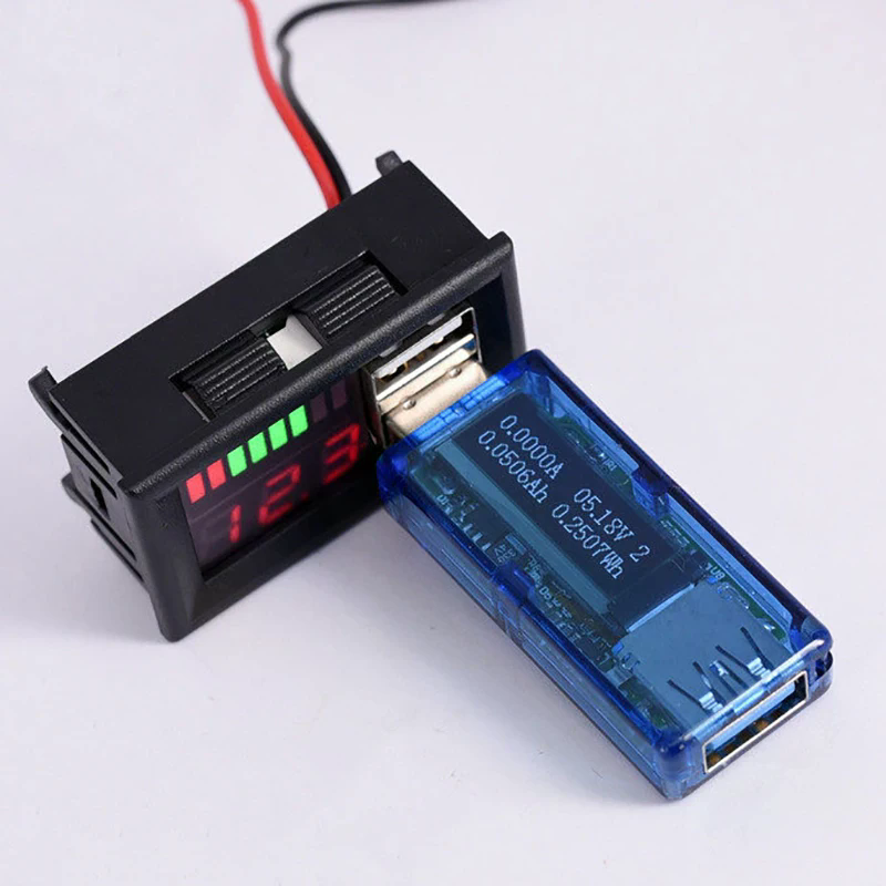12V Battery Voltage And Power  - Light Meter Incident review and price