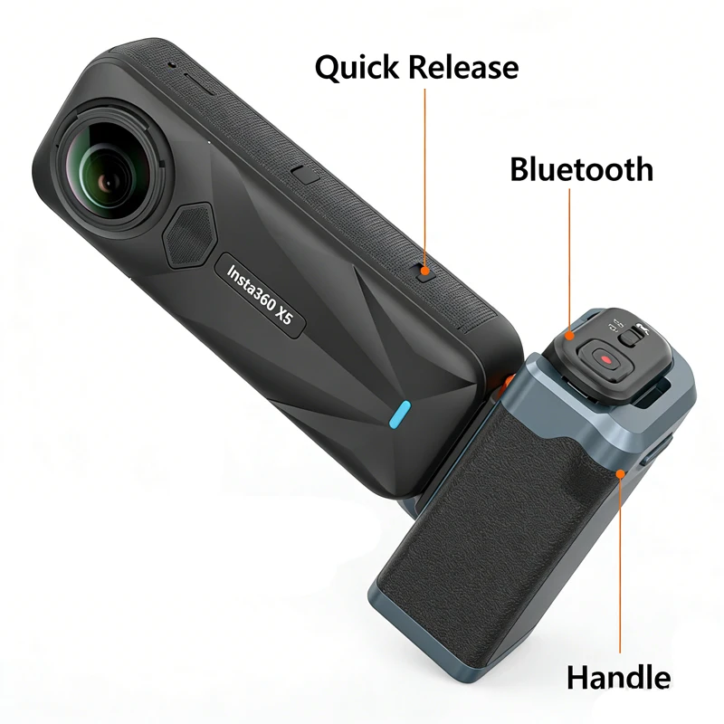 For Insta360 X5 X4 Air Photogr - Photography Grip Insta360 X5 review and price
