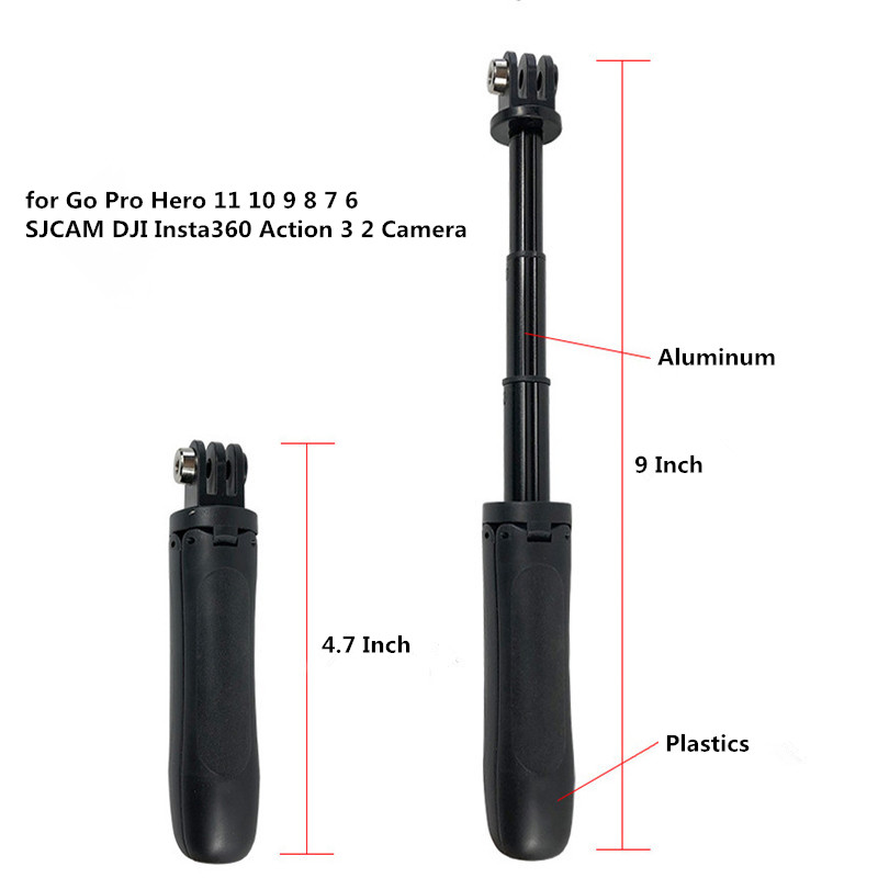 Mini Selfie Stick Shorty Tripo - Photography Grip Insta360 X5 review and price