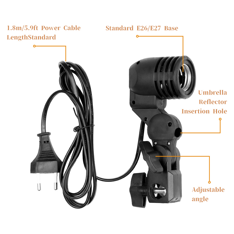 1.8m Cable Cord Light Bulb Sta - Photography Bulb review and price