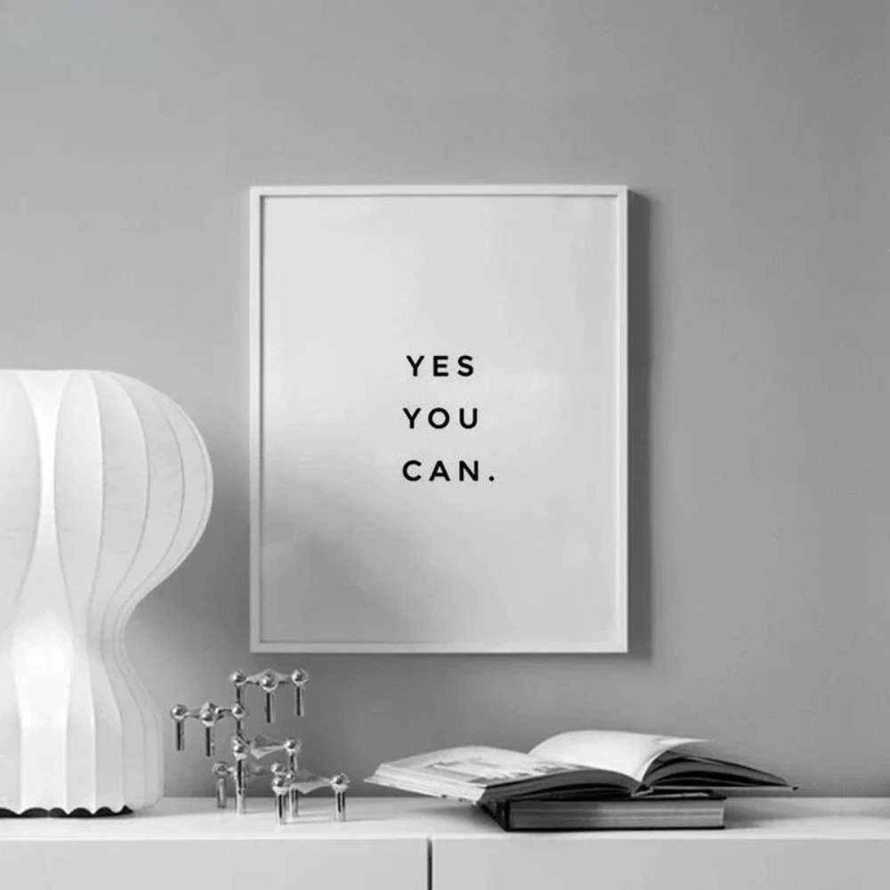 Yes You Can Motivational Phras - Photography Quotes review and price