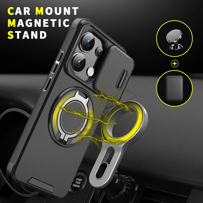 Shockproof Armor Magnetic Brac - Photography Xiaomi review and price