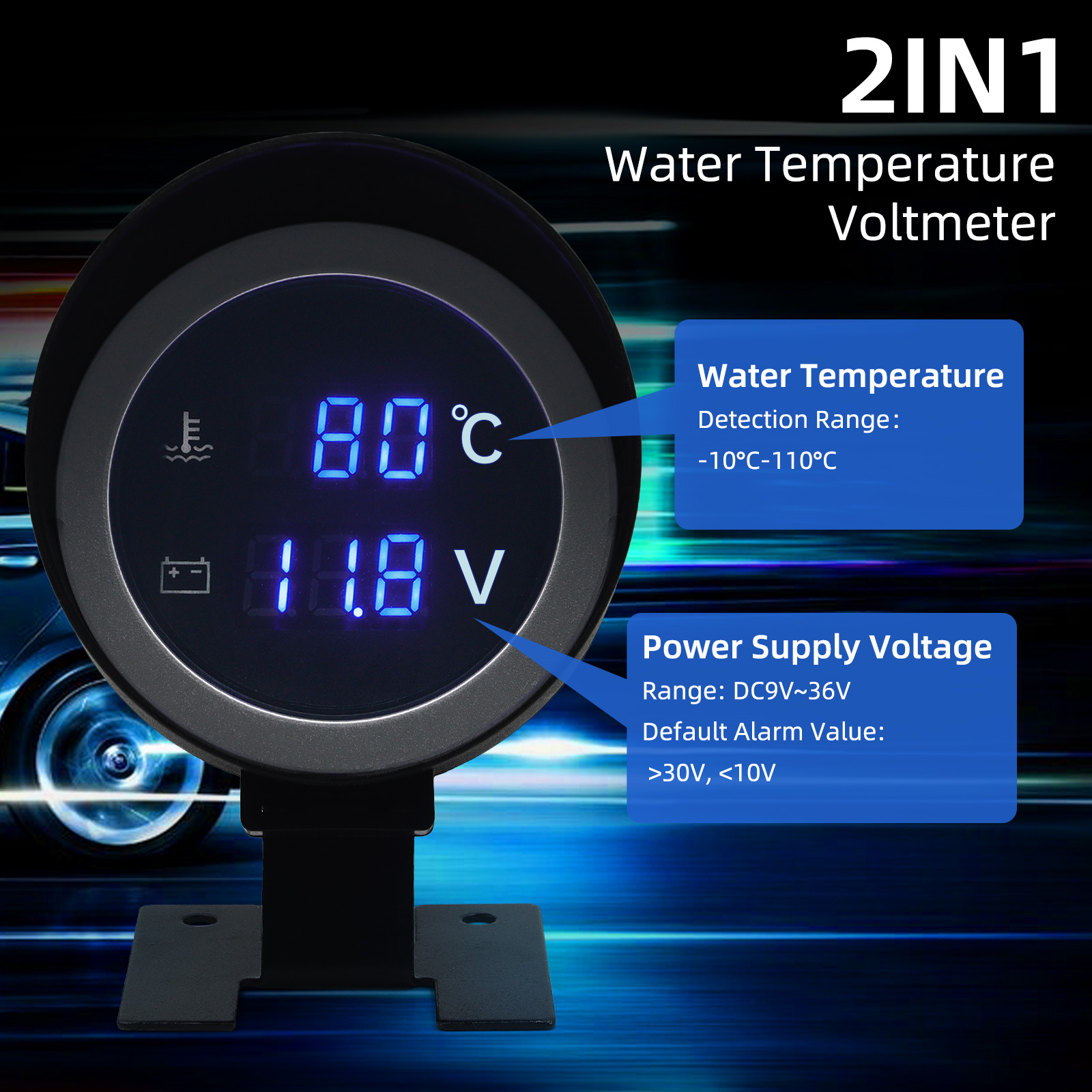 AD Round Led Digital Car Water - Light Meter Incident review and price