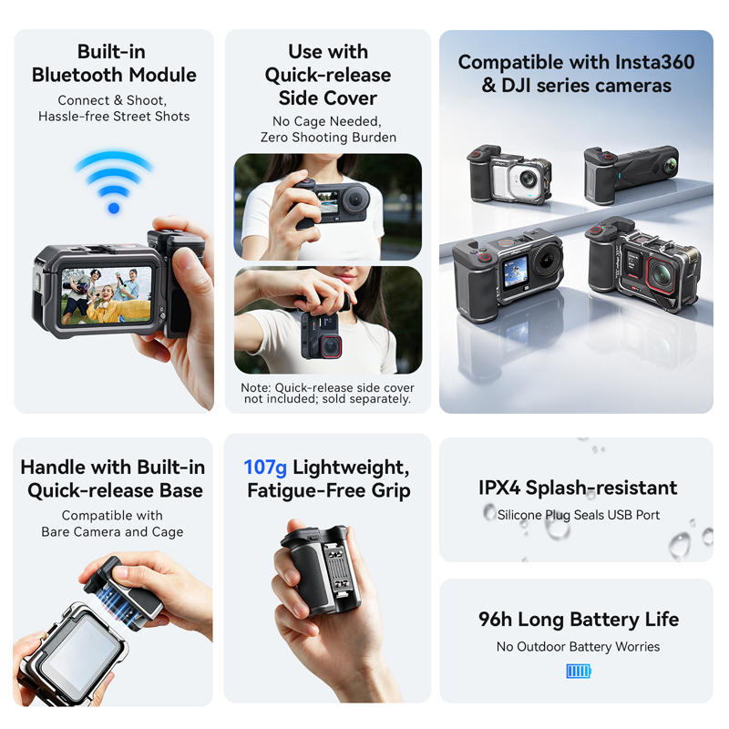 For Insta360 X5 x4 Air Go Ultr - Photography Grip Insta360 X5 review and price