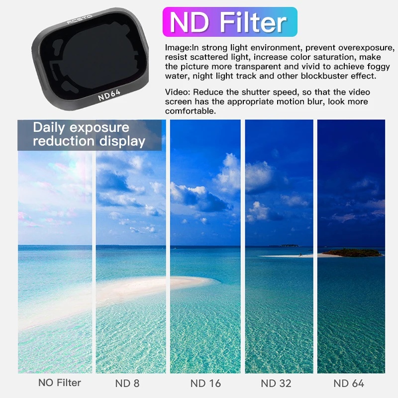 RCSTQ For DJI Mini 3 Pro Filte - Nd Filter Set review and price