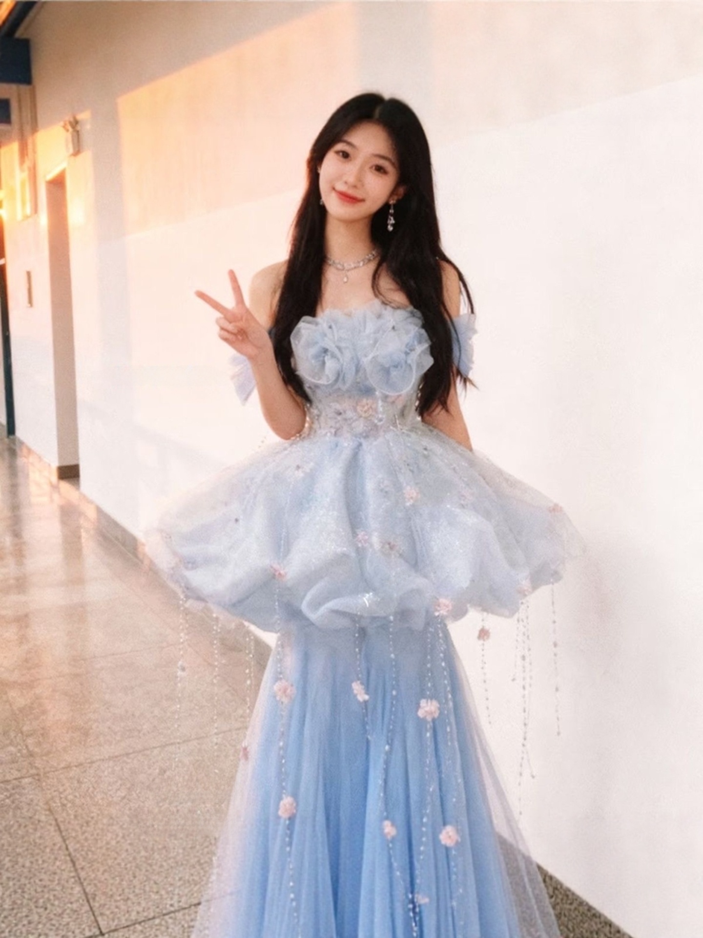 Blue Mermaid Wedding Dress Pho - Photography Wedding review and price