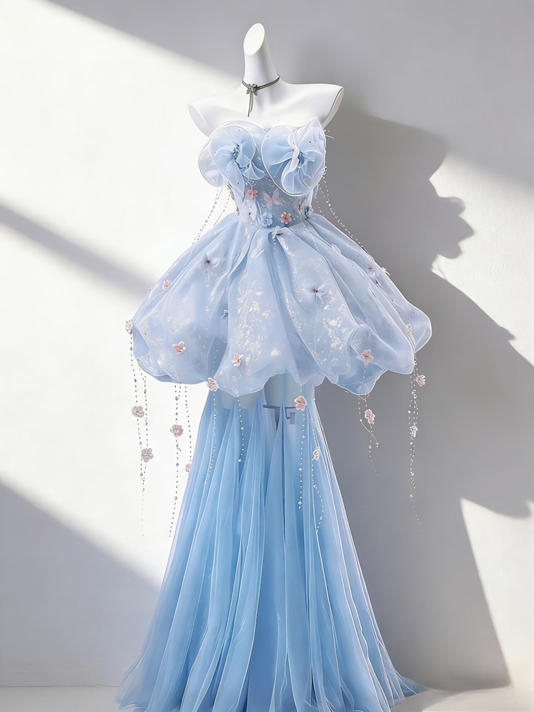 Blue Mermaid Wedding Dress Pho - Photography Wedding review and price