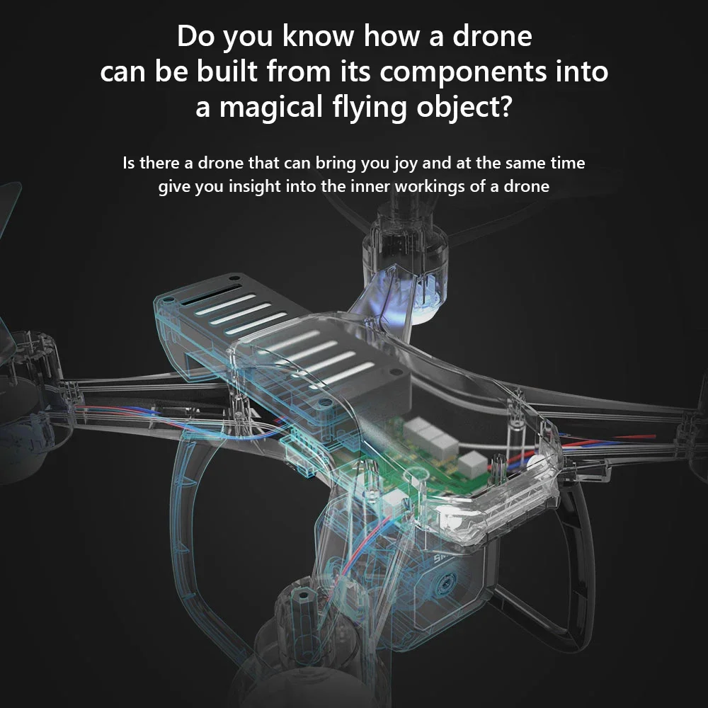 JJRC H108 DIY Teaching Assembl - Photography Drone review and price