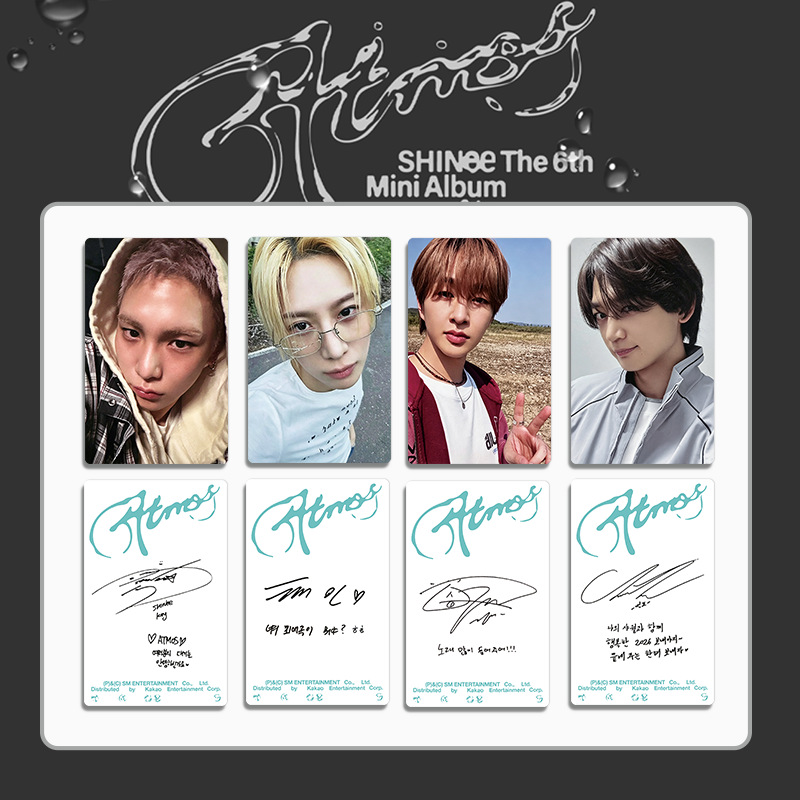 4Pcs/Set Idol SHINEE New Album - Photography Portfolio review and price