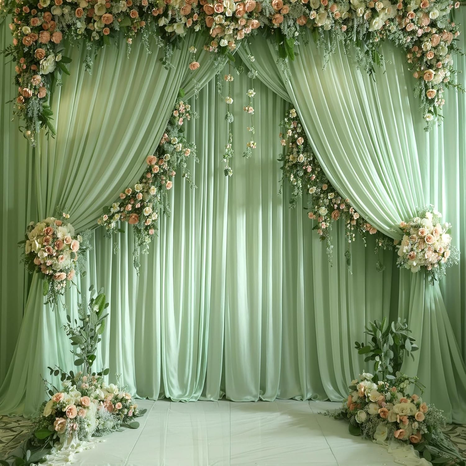 White Backdrop Curtains for Pa - Photography Wedding review and price
