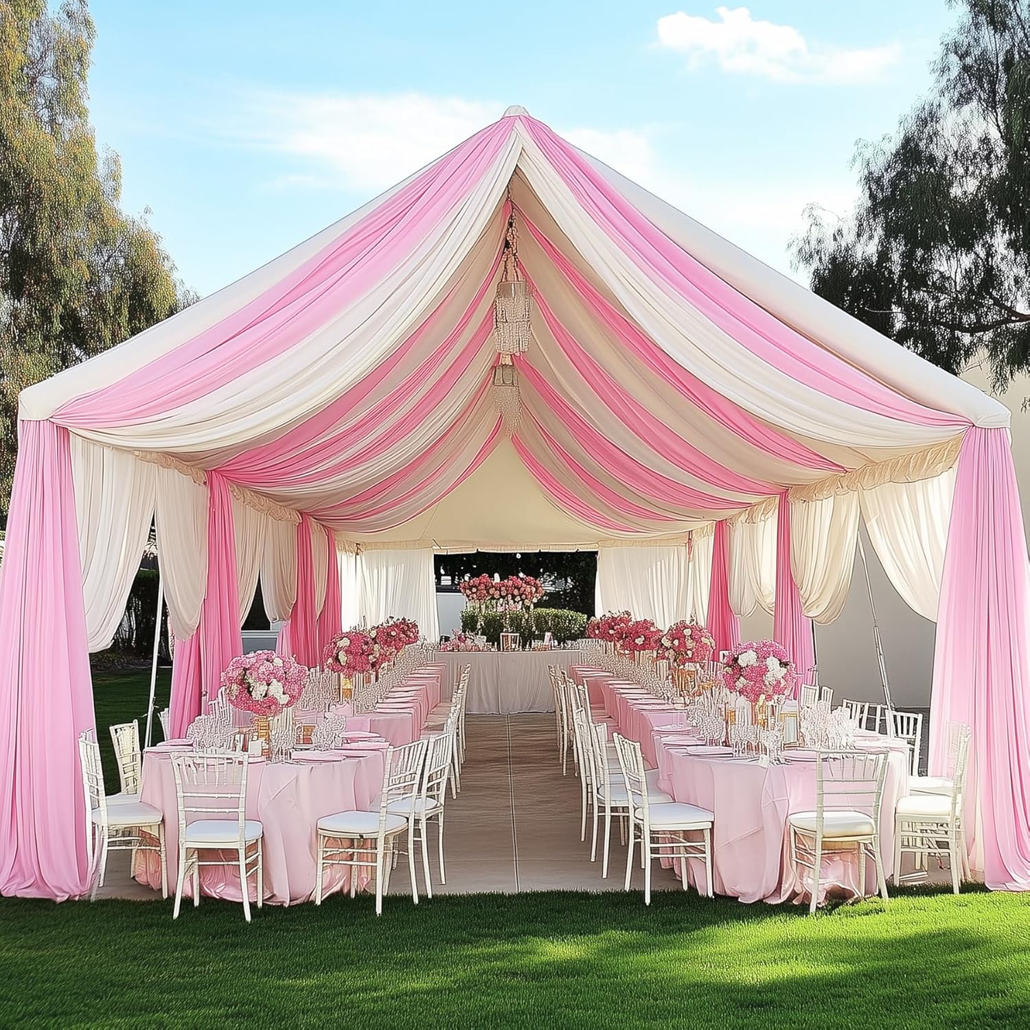 White Backdrop Curtains for Pa - Photography Wedding review and price