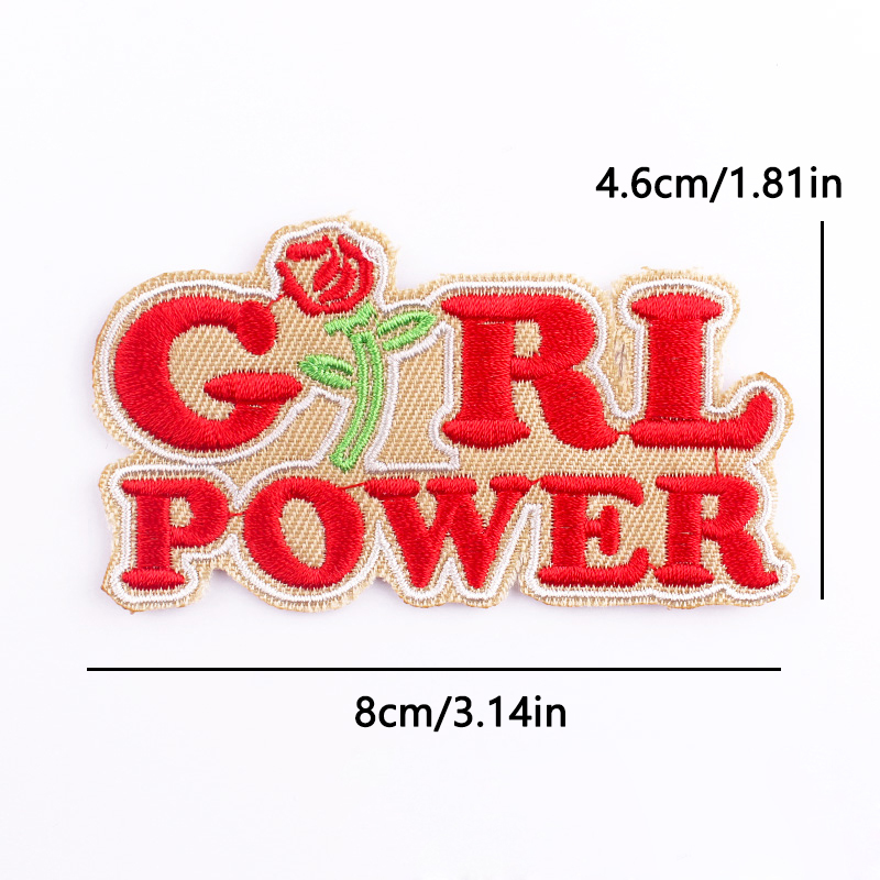 Girl Power Embroidery Patch Ir - Photography Quotes review and price