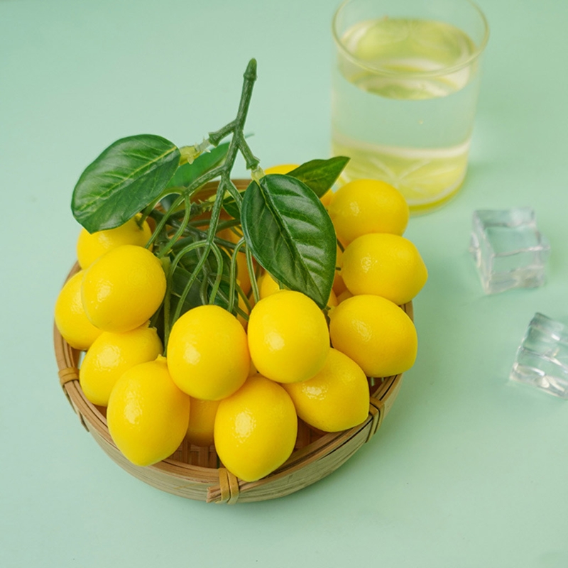 Artificial Lemons String, Vivi - Photography Yellow review and price