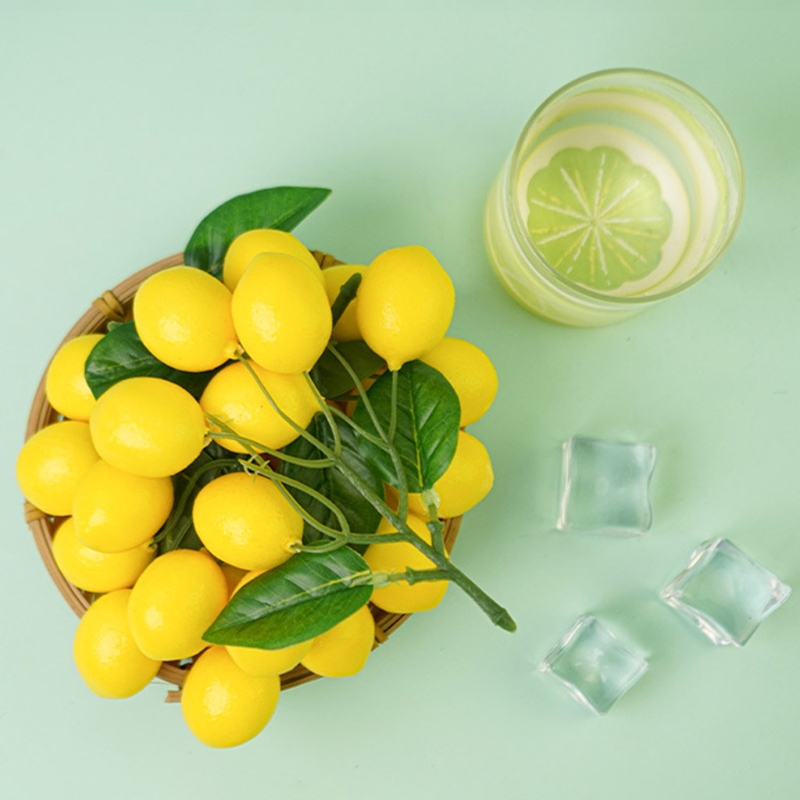Artificial Lemons String, Vivi - Photography Yellow review and price