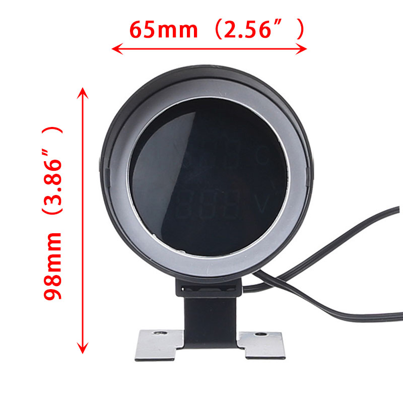 Round 2 in 1 LED Digital Car T - Light Meter Incident review and price