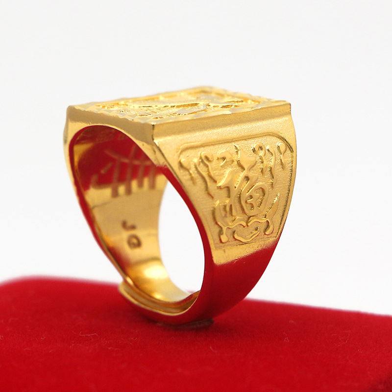 Grand Ambition Ring Men's 24K  - Photography Yellow review and price