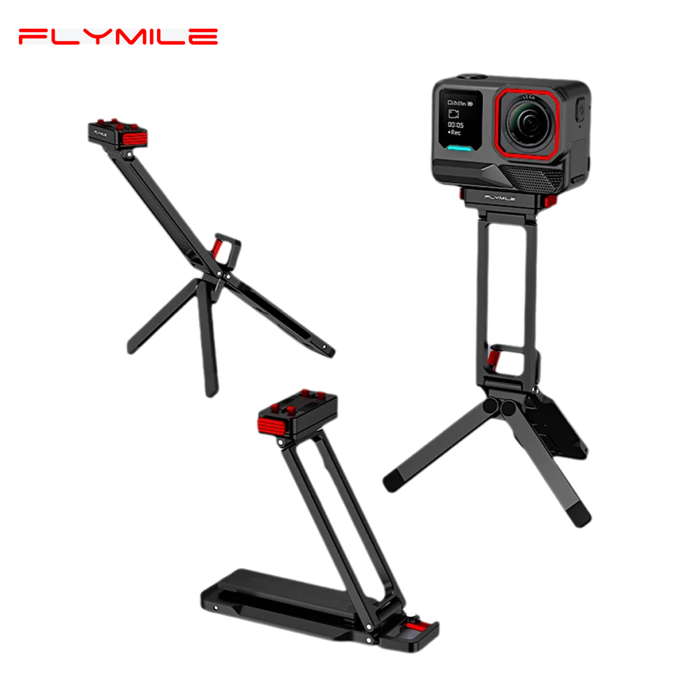 Flymile Magnetic Metal Tripod  - Photography Grip Insta360 X5 review and price