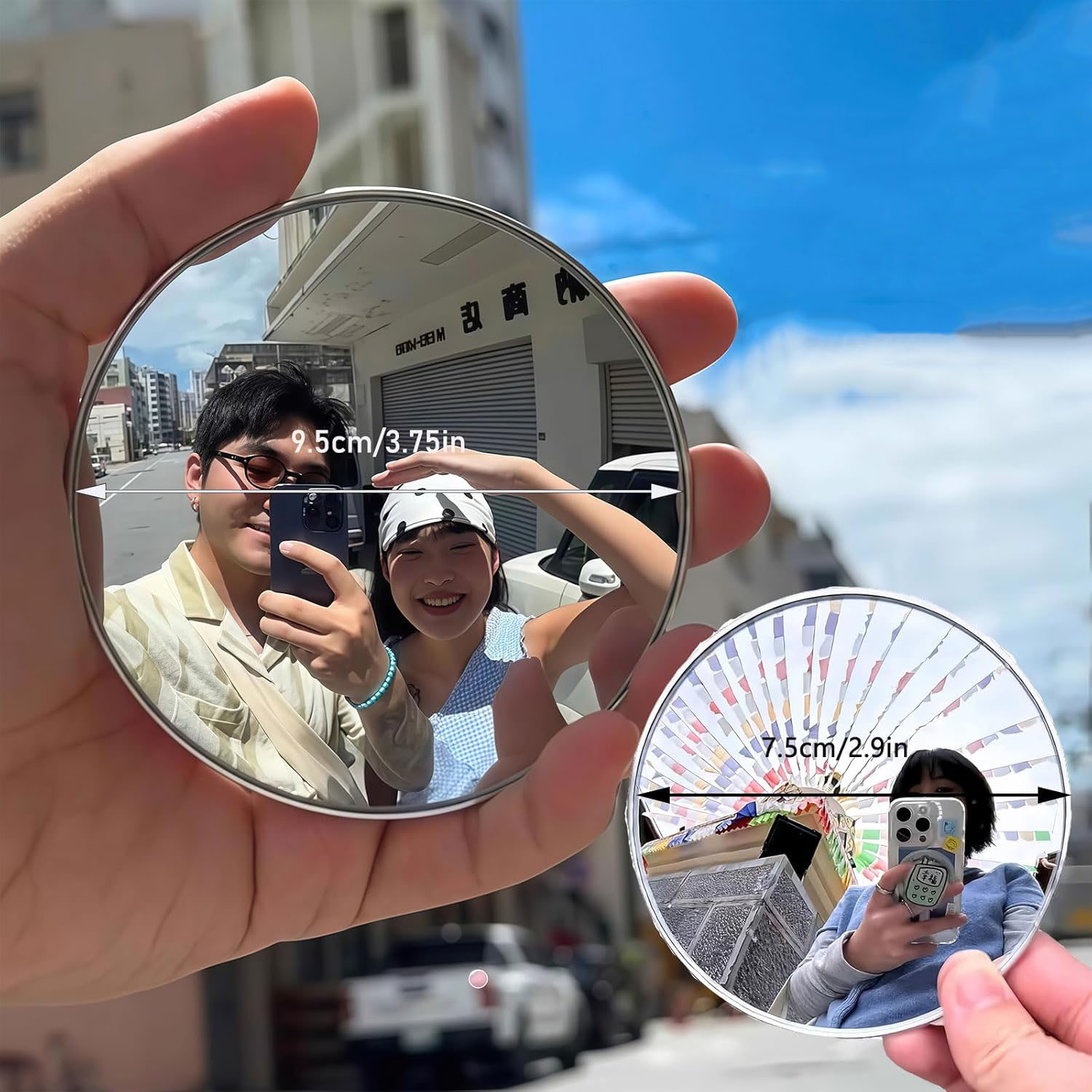 Round Convex Mirror Travel Sel - Photography Definition review and price