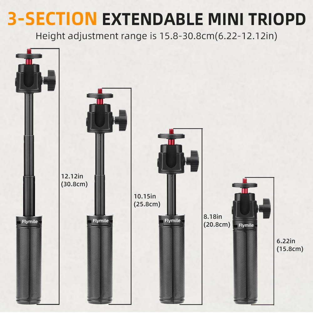 Flymile Extension Pole Tripod  - Photography Grip Insta360 X5 review and price