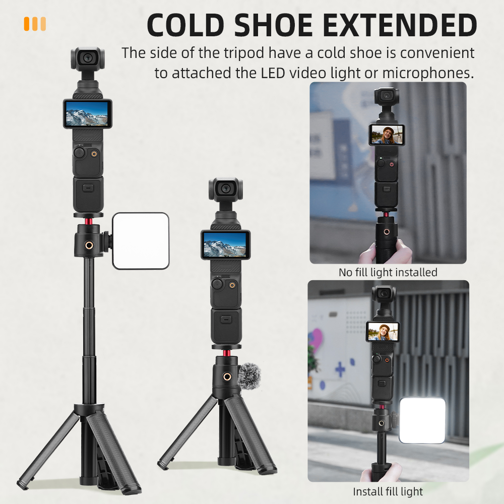 Flymile Extension Pole Tripod  - Photography Grip Insta360 X5 review and price