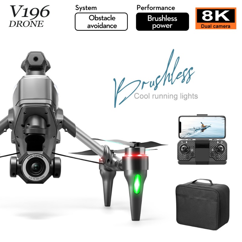 2025 V196 Automatic Obstacle A - Photography Drone review and price